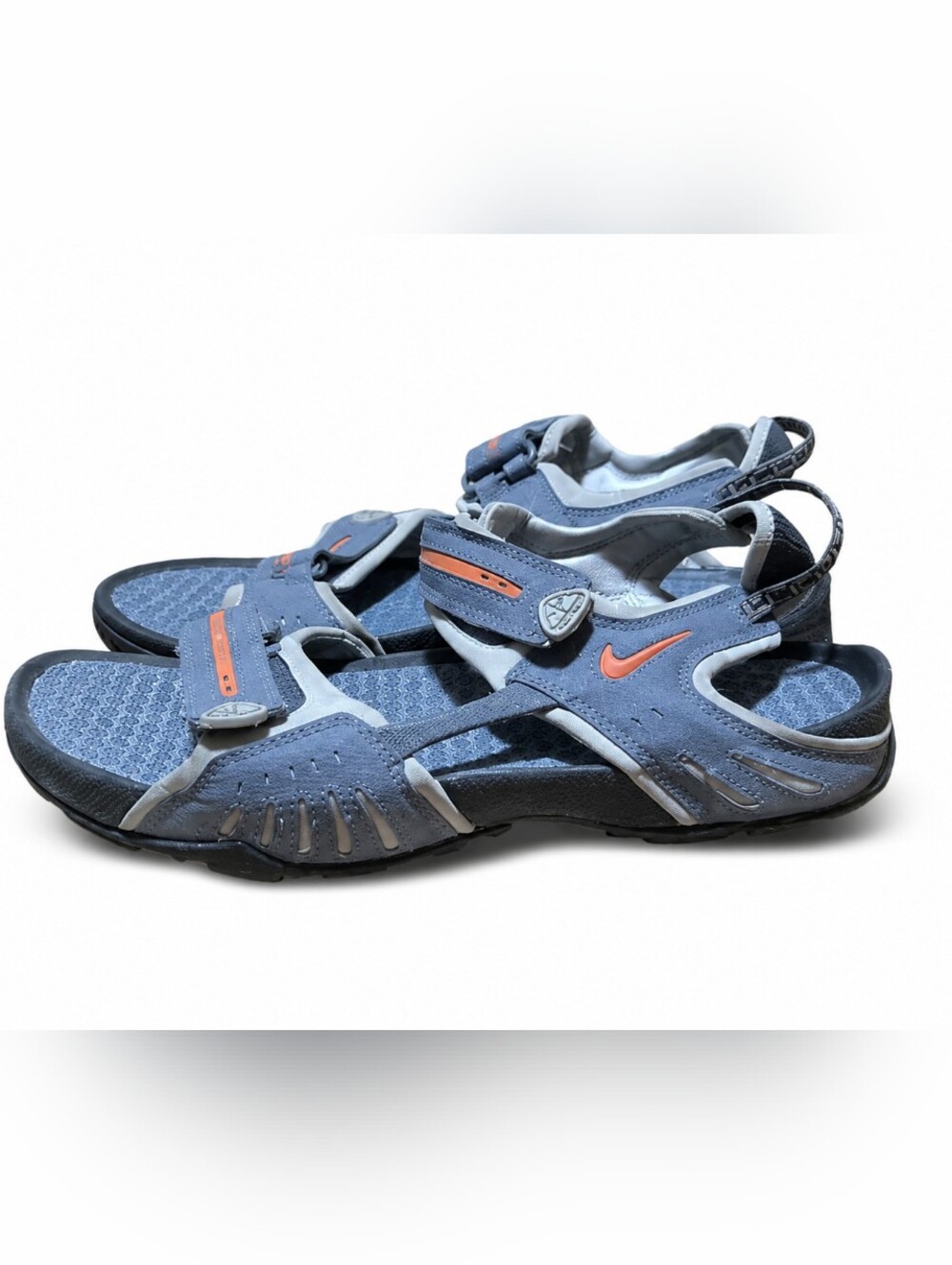 Nike ACG Santiam 4 Sandals Men’s Size 11 Gray Orange Vintage 2005 Hiking Water